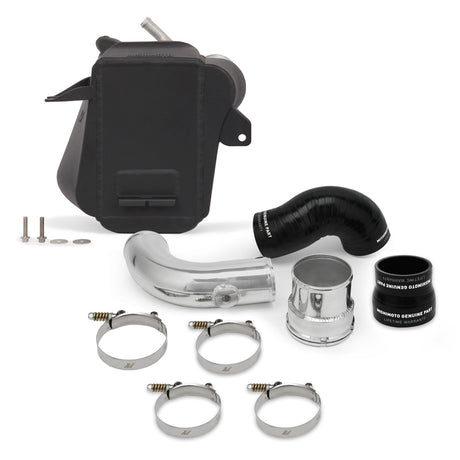 Mishimoto 2017+ Ford 6.7L Powerstroke Air-To-Water Intercooler - Micro-Wrinkle Black Mishimoto Intercoolers  AXOPROS