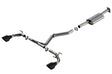 Borla 22-23 Subaru BRZ/Toyota GR86 2.4L RWD AT/MT S-Type Catback Exhaust - Black Chrome Tips Borla Catback  AXOPROS