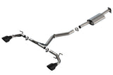 Borla 22-23 Subaru BRZ/Toyota GR86 2.4L RWD AT/MT S-Type Catback Exhaust - Black Chrome Tips Borla Catback  AXOPROS