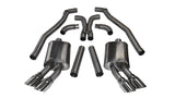 Corsa 2012-2015 Chevrolet Camaro Coupe ZL1 6.2L V8 Polished Sport Cat-Back + XO Exhaust CORSA Performance Catback  AXOPROS