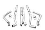 AWE Tuning 2015+ Dodge Challenger 6.4L/6.2L Supercharged Track Edition Exhaust - Use Stock Tips AWE Tuning Catback  AXOPROS