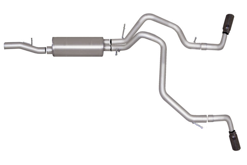 Gibson 15-19 Chevrolet Tahoe LS 5.3L 2.25in Cat-Back Dual Extreme Exhaust - Aluminized Gibson Catback  AXOPROS
