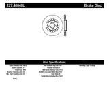 StopTech 00-09 S2000 Slotted & Drilled Left Front Rotor Stoptech Brake Rotors - Slot & Drilled  AXOPROS