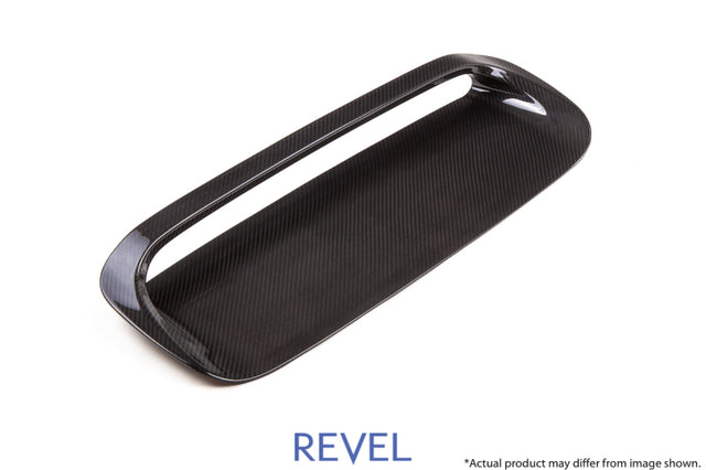 Revel GT Dry Carbon Engine Air Scoop Cover 15-18 Subaru WRX/STI - 1 Piece Revel Carbon Accessories  AXOPROS