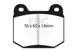 EBC 99-03 Mitsubishi Lancer Evolution 2.0 Turbo Redstuff Rear Brake Pads EBC Brake Pads - Performance  AXOPROS