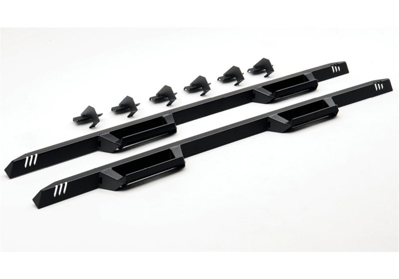 N-Fab EPYX 07-18 Jeep Wrangler JK 4DR SUV - Cab Length - Tex. Black N-Fab Side Steps  AXOPROS