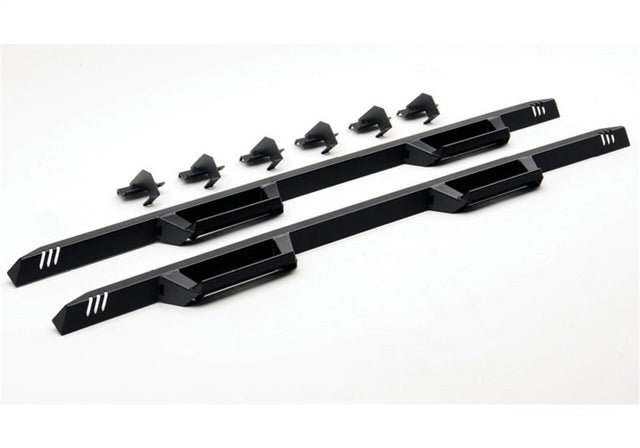 N-Fab EPYX 07-18 Jeep Wrangler JK 4DR SUV - Cab Length - Tex. Black N-Fab Side Steps  AXOPROS