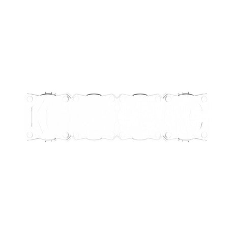KC HiLiTES KC HiLiTES FLEX ERA LED Light Bar 10in. Light Shield - Clear (SHIELD ONLY) Light Bars & Cubes aftermarket performance part