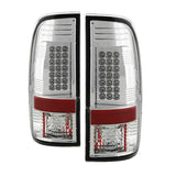 Spyder Ford Super Duty 08-15 LED Tail Lights Chrome ALT-YD-FS07-LED-C SPYDER Tail Lights  AXOPROS