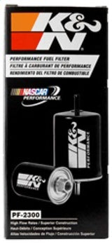 K&N Cellulose Media Fuel Filter 3in OD x 6.938in L K&N Engineering Fuel Filters  AXOPROS