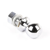 Rugged Ridge 2in Trailer Hitch Ball 1in Dia Shank Chrome Rugged Ridge Hitch Accessories  AXOPROS