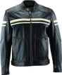 River Road Hoodlum Vintage Leather Jacket Black - Medium River Road Jackets - Leather  AXOPROS
