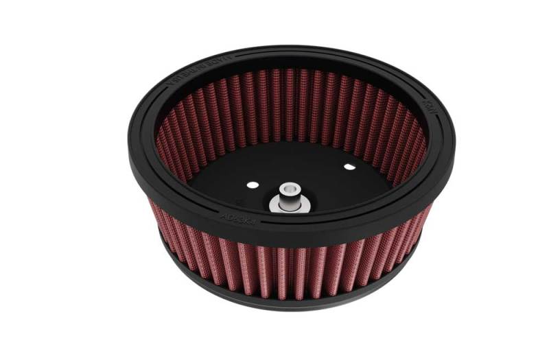 K&N Round Tapered 6.25in Base OD x 5.5in Top OD x 2.125in H Replacement Filter for Harley Davidson K&N Engineering Air Filters - Direct Fit  AXOPROS