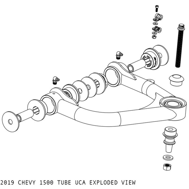 Camburg Chevy/GMC 1500 2WD/4WD 19-23 1.25in Performance Uniball Upper Arms Camburg Suspension Arms & Components  AXOPROS