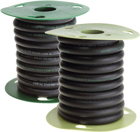 Gates 3/8in x 25 feet (Reel) 225 PSI Barricade Fuel Injection Hose w/ GreenShield Technology Gates Fuel Lines  AXOPROS