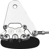 Performance Machine Rear Brake 125x4R x 11.5in Dsc - Chrome Performance Machine Brake Kits - OE  AXOPROS