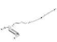 Borla 16-17 Ford Focus RS 2.3L MT Round Angle-Cut Tips Split Rear Exit ATAK Catback Exhaust Borla Catback  AXOPROS