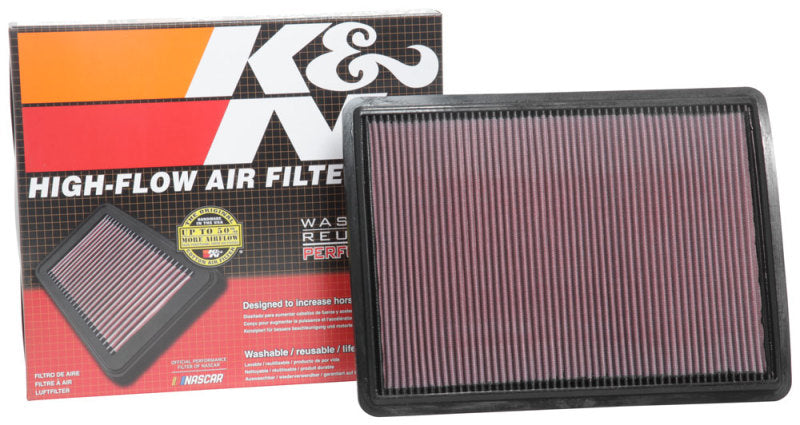 K&N 16-18 Hyundai Ioniq/Niro L4-1.6L F/I Drop In Air Filter K&N Engineering Air Filters - Drop In  AXOPROS