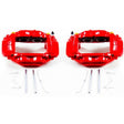 Power Stop 08-15 Toyota Sequoia Front Red Calipers w/o Brackets - Pair PowerStop Brake Calipers - Perf  AXOPROS