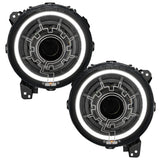 Oracle Lighting 18-22 Jeep Wrangler JL Oculus Bi-LED Projector Headlights ORACLE Lighting Headlights  AXOPROS