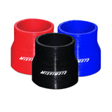 Mishimoto 2.5 to 3.0 Inch Black Transition Coupler Mishimoto Silicone Couplers & Hoses  AXOPROS