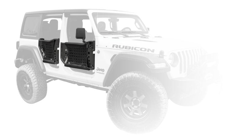 Body Armor 4x4 2018+ Jeep Wrangler JL and Gladiator JT Trail Doors Front Pair Body Armor 4x4 Doors  AXOPROS