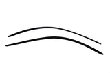 AVS 94-04 Ford Mustang Ventvisor Outside Mount Window Deflectors 2pc - Smoke AVS Wind Deflectors  AXOPROS