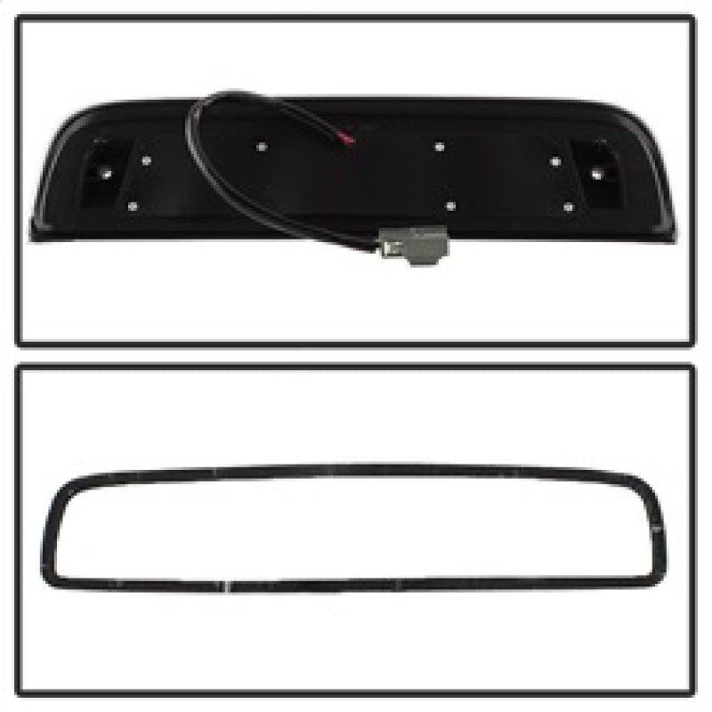 xTune 14-16 Chevrolet Silverado 1500 LED 3rd Brake Light - Smoke (BKL-CSIL14-LED-SM) SPYDER Brake Lights  AXOPROS