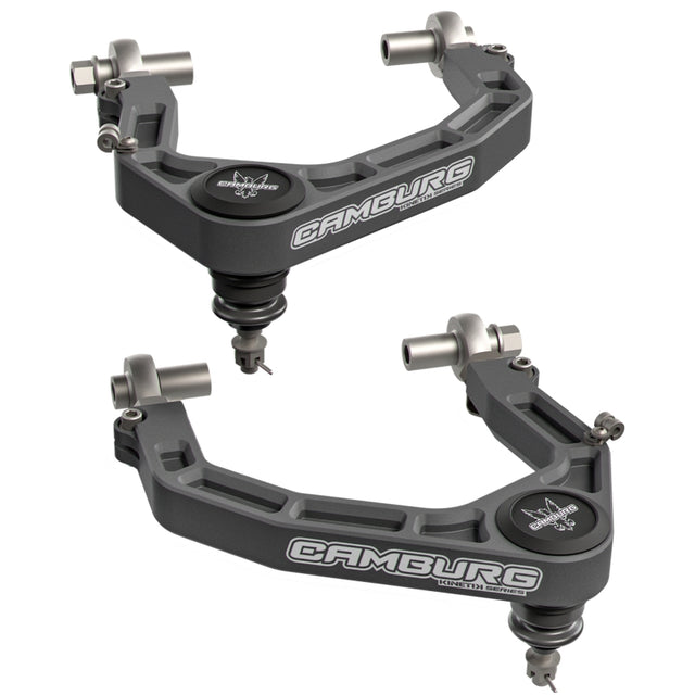 Camburg 2024+ Ford Ranger Raptor KINETIK Series Billet X-Joint XL Upper Control Arms - Gray Camburg Suspension Arms & Components  AXOPROS