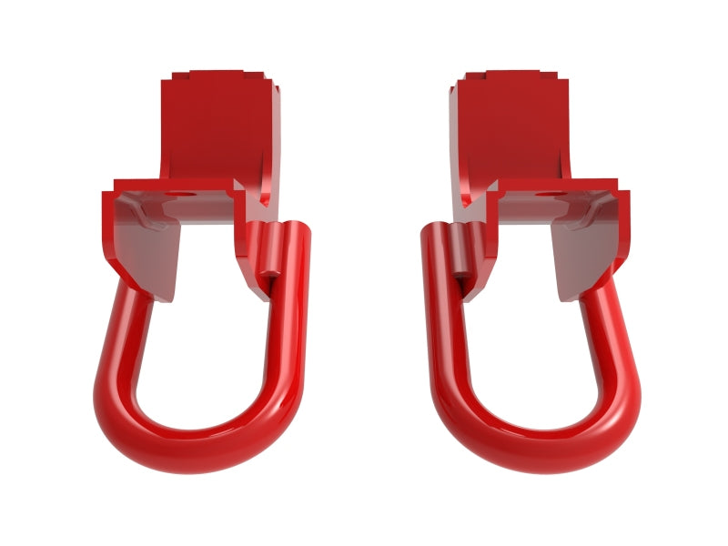 aFe Front Tow Hook Red 2022 Toyota Tundra 3.5L V6 aFe Other Body Components  AXOPROS