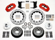 Wilwood Narrow Superlite 6R Front Hub Kit 14.00in Drill Red 67-69 Camaro 64-72 Nova Chevelle Wilwood Big Brake Kits  AXOPROS