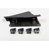 Rugged Ridge A-Pillar 4 Switch Pod Kit Black LHD 11-18 JK Rugged Ridge Dash & Interior Trim  AXOPROS