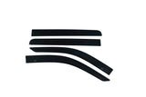 Husky Liners 99-16 Ford F-250/350/450/550 SuperCrew Ventvisor Low Profile 4pc - Matte Black Husky Liners Window Vents  AXOPROS