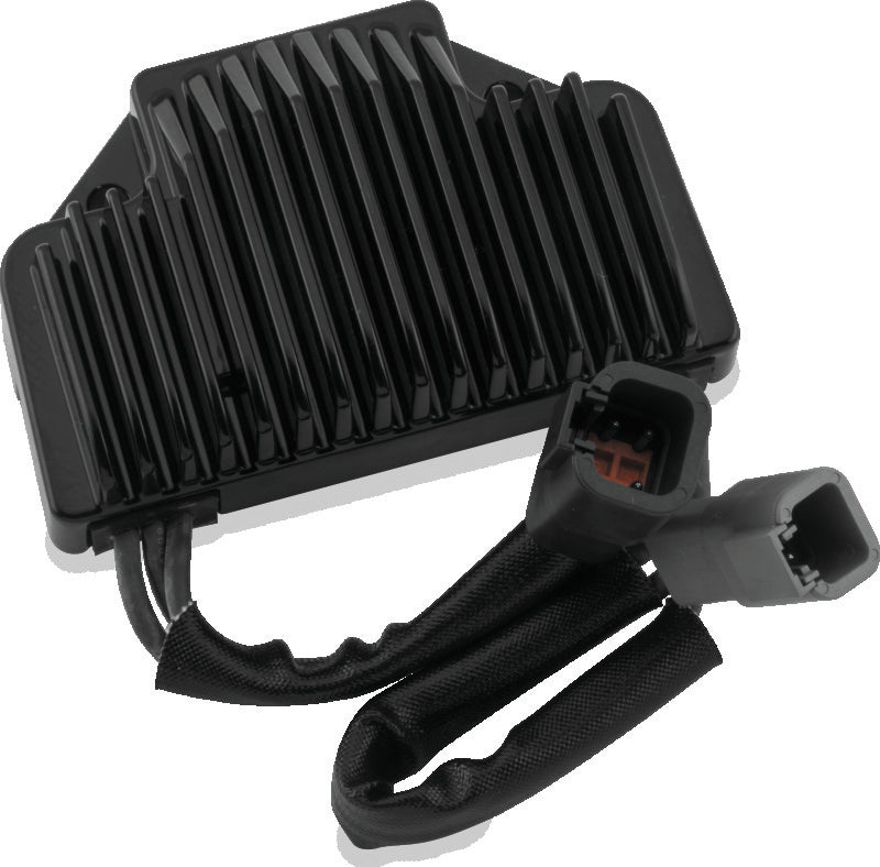 Twin Power 06-07 FXD Voltage Regulator Black Replaces H-D 74361-06 38 Amp TwinPower Voltage Regulators  AXOPROS