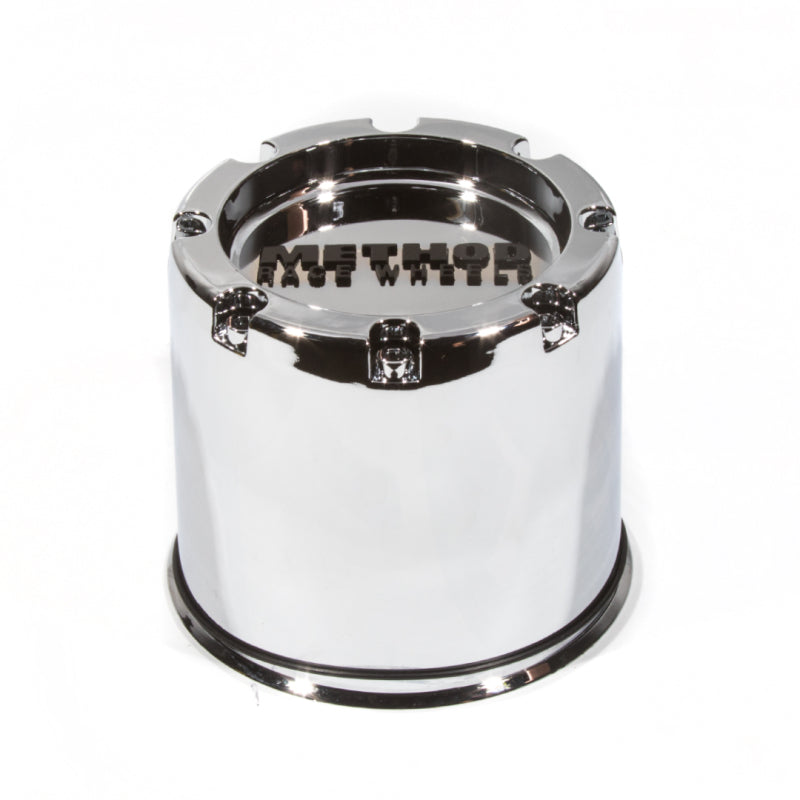 Method Cap 1524 - 130mm - 2 Piece - Chrome - Push Thru Method Wheels Wheel Center Caps  AXOPROS