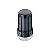 McGard SplineDrive Lug Nut (Cone Seat) M14X1.5 / 1.648in. Length (4-Pack) - Black (Req. Tool) McGard Lug Nuts  AXOPROS
