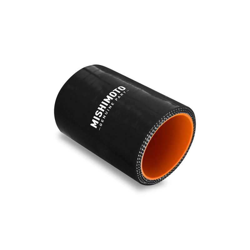 Mishimoto 2.75in Black Straight Coupler Mishimoto Silicone Couplers & Hoses  AXOPROS
