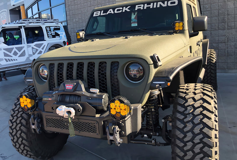 Oracle Jeep JL/Gladiator JT Oculus Bi-LED Projector Headlights - Amber/White Switchback SEE WARRANTY ORACLE Lighting Headlights  AXOPROS