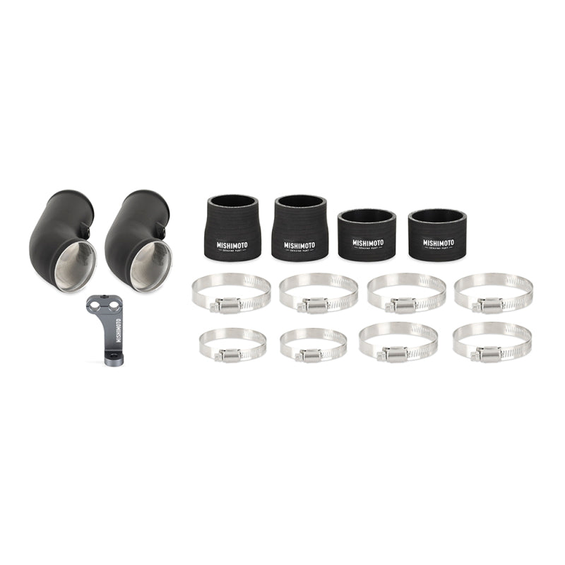 Mishimoto 12-16 BMW F10 M5 Intercooler Pipe Kit Micro Wrinkle Black Mishimoto Intercooler Pipe Kits  AXOPROS