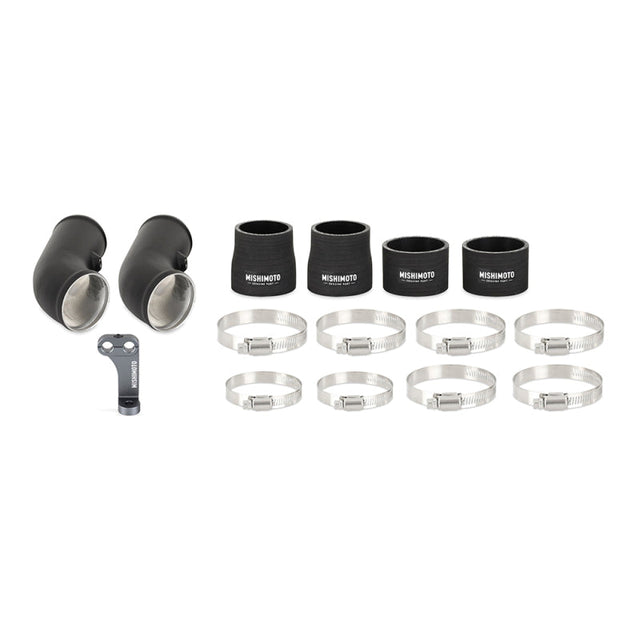 Mishimoto 12-16 BMW F10 M5 Intercooler Pipe Kit Micro Wrinkle Black Mishimoto Intercooler Pipe Kits  AXOPROS