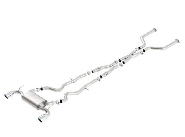 Borla 2017 Infiniti Q60S 3.0T V6 S Type Catback Exhaust Borla Catback  AXOPROS