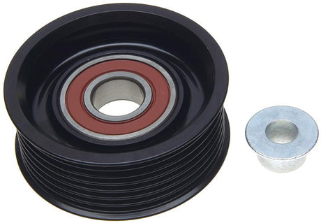 Gates 05-19 Nissan Frontier Steel V-Ribbed 7-Grooved Flanged Idler Pulley Gates Pulleys - Crank, Underdrive  AXOPROS