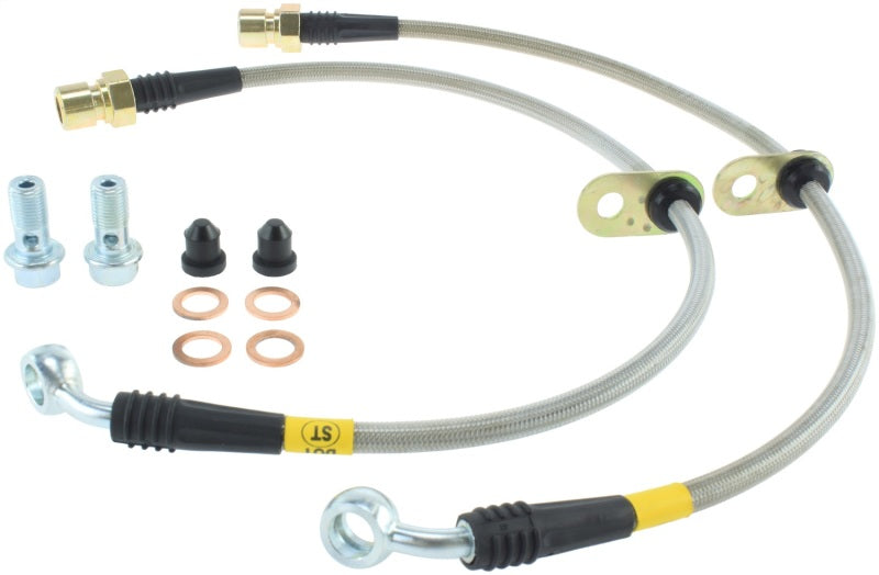 StopTech 10+ Camaro SS V8 Stainless Steel Front Brake Lines Stoptech Brake Line Kits  AXOPROS