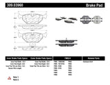 StopTech Performance 87-99 BMW M3 / 89-93 M5 / 98-02 Z3 Rear Street Performance Brake Pads Stoptech Brake Pads - Performance  AXOPROS