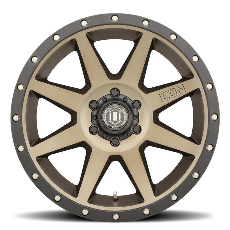 ICON Rebound 20x9 6x5.5 0mm Offset 5in BS Bronze Wheel ICON Wheels - Cast  AXOPROS
