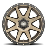 ICON Rebound 20x9 6x5.5 0mm Offset 5in BS Bronze Wheel ICON Wheels - Cast  AXOPROS