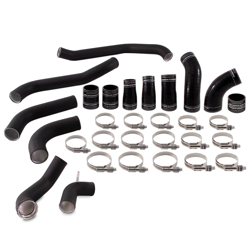 Mishimoto 2017+ Ford F150 3.5L EcoBoost Intercooler Pipe Kit - Wrinkle Black Mishimoto Intercooler Pipe Kits  AXOPROS