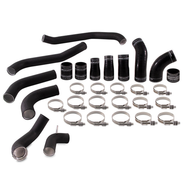 Mishimoto 2017+ Ford F150 3.5L EcoBoost Intercooler Pipe Kit - Wrinkle Black Mishimoto Intercooler Pipe Kits  AXOPROS