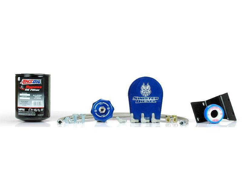 Sinister Diesel 13-20 Ram 2500/3500 6.7L Cummins Bypass Oil Filter System Sinister Diesel Oil Filter Other  AXOPROS