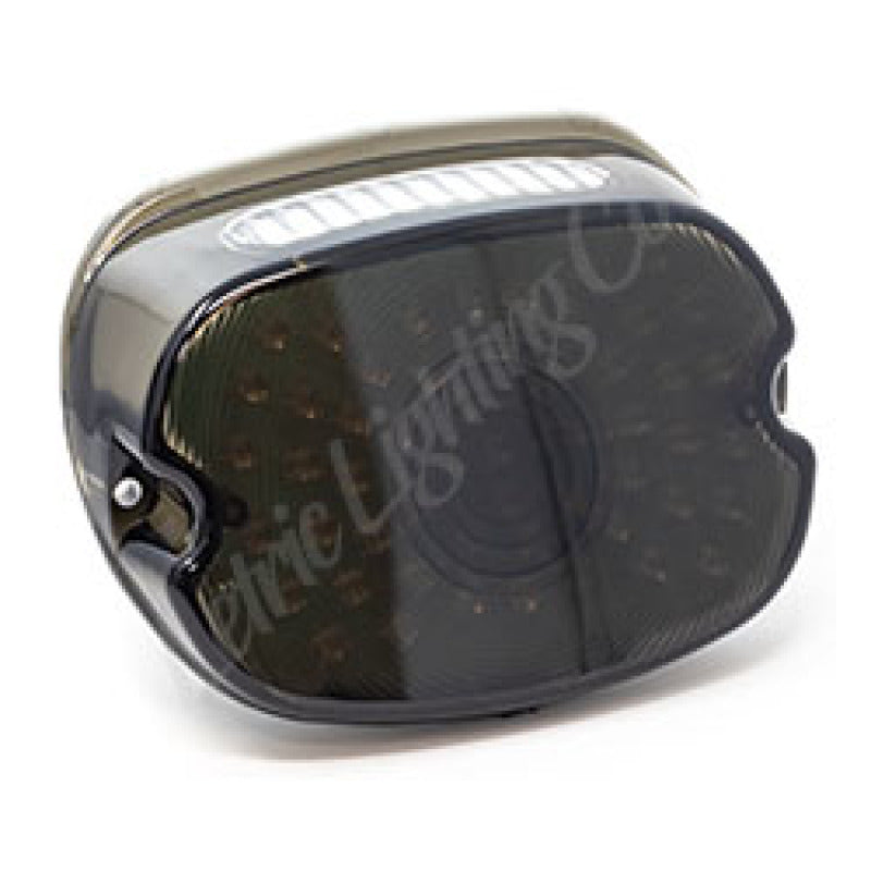 Letric Lighting 99-23 Square Back Model SO-LO Slantback Low-Profile LED Taillight - Smoke Lens Letric Lighting Tail Lights  AXOPROS